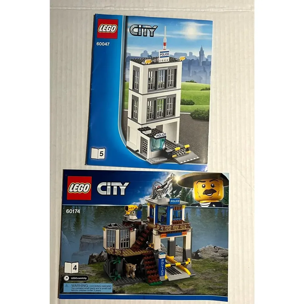 LOT of LEGO CITY Instruction Manuals ONLY (no legos) Lot #7